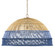 Senjyo One Light Pendant in Natural/Cornflower Blue/Blue Bonnet/Khaki (142|9000-0924)
