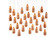 Rame 30 Light Pendant in Copper/Silver (142|9000-0907)