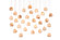 Lazio 30 Light Pendant in White/Silver (142|9000-0900)