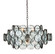 Galahad Eight Light Chandelier in Clear/Bronze (142|9000-0880)