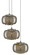 Pepper Three Light Pendant in Nickel/Silver (142|9000-0689)