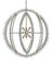 Saltwater Nine Light Chandelier in Seaglass/Contemporary Silver Leaf (142|9000-0210)