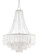 Vintner Seven Light Chandelier in Opaque White/Contemporary Silver Leaf (142|9000-0159)