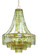 Vintner Seven Light Chandelier in Green/Contemporary Gold Leaf (142|9000-0147)