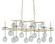 Sethos Eight Light Chandelier in Clear/Silver Granello (142|9000-0060)