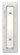 Bruneau One Light Wall Sconce in Natural/White/Polished Nickel (142|5800-0017)