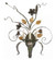 Westley Three Light Wall Sconce in Verdigris/Antique Gold Leaf (142|5000-0067)