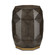 Kendall Accent Table in Dove Gray/Polished Brass (142|3000-0224)