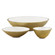 Banah Bowl Set of 3 in White/Gold (142|1200-0640)