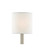 White Cotton Chandelier Shade Shade in White Cotton (142|0454)
