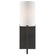 Veronica One Light Wall Sconce in Black Forged (60|VER-241-BF)