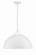 Soto One Light Pendant in White (60|SOT-18015-WH)