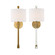 Rachel One Light Wall Sconce in Vibrant Gold (60|RAC-A3501-VG)