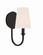 Payton One Light Wall Sconce in Black Forged (60|PAY-921-BF)