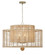 Jayna Eight Light Chandelier in Burnished Silver (60|JAY-A5006-BS)