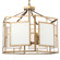 Hillcrest Six Light Chandelier in Vibrant Gold (60|HIL-996-VG)