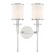 Hatfield Two Light Wall Sconce in Polished Nickel (60|HAT-472-PN)