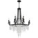 Gabrielle 12 Light Chandelier in Matte Black (60|GAB-B7312-MK)