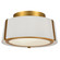 Fulton Two Light Semi Flush Mount in Antique Gold (60|FUL-903-GA)