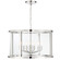 Devon Six Light Chandelier in Polished Nickel (60|DEV-B8066-PN)