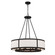 Bryant Eight Light Chandelier in Black Forged (60|BRY-8008-BF)