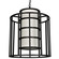 Hulton Six Light Chandelier in Matte Black (60|9597-MK)