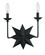 Astro Two Light Wall Sconce in Black (60|9232-BK)