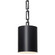 Alston One Light Mini Chandelier in Matte Black + White (60|8680-MK-WH)