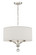 Mirage Three Light Mini Chandelier in Polished Nickel (60|8005-PN)