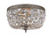 Ceiling Mount Two Light Flush Mount in English Bronze (60|710-EB-CL-I)