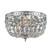 Ceiling Mount Two Light Flush Mount in Polished Chrome (60|710-CH-CL-MWP)