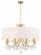 Othello Eight Light Chandelier in Vibrant Gold (60|6628-VG-CL-MWP)