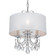Othello Three Light Mini Chandelier in Polished Chrome (60|6623-CH-CL-SAQ)