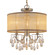 Hampton Three Light Mini Chandelier in Antique Brass (60|5623-AB)