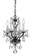 Traditional Crystal Four Light Mini Chandelier in English Bronze (60|5534-EB-CL-I)