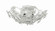 Paris Market Six Light Semi Flush Mount in Antique White (60|5316-AW)