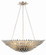 Broche Eight Light Chandelier in Antique Silver (60|519-SA)