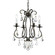 Ashton Four Light Mini Chandelier in English Bronze (60|5014-EB-CL-S)