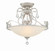 Ashton Three Light Semi Flush Mount in Olde Silver (60|5010-OS-CL-MWP)