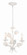 Southport Three Light Mini Chandelier in Wet White (60|4813-WW)
