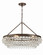 Calypso Six Light Chandelier in Vibrant Bronze (60|275-VZ)