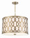 Jennings Five Light Chandelier in Aged Brass (60|2266-AG)