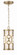 Jennings One Light Pendant in Aged Brass (60|2260-AG)