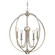 Sylvan Five Light Chandelier in Polished Nickel (60|2247-PN_NOSHADE)