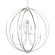Sylvan Eight Light Chandelier in Polished Nickel (60|2246-PN_NOSHADE)