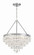 Calypso Six Light Chandelier in Polished Chrome (60|136-CH)
