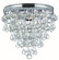 Calypso Three Light Flush Mount in Polished Chrome (60|135-CH)