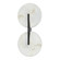 Asteria LED Wall Sconce in Black Brass (68|418-21-BBR)