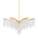 Pandora Five Light Chandelier in Gold Leaf (68|415-23-GL)