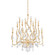 Aveline 12 Light Chandelier in Gold Leaf (68|414-34-GL)